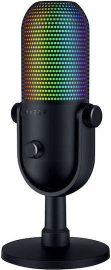 Razer Seiren V3 Chroma Kondensatormikrofon Tischplatte für Gesang