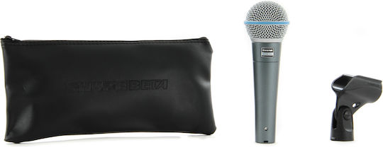 Shure Beta 58A Δυναμικό Μικρόφωνο XLR Χειρός για Φωνητικά Bundle