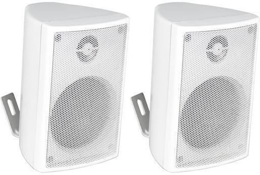 Tele Wall-mounted Speakers 60W SPS-300 SPS-300W (Pair) 9.5x10x14.5cm White