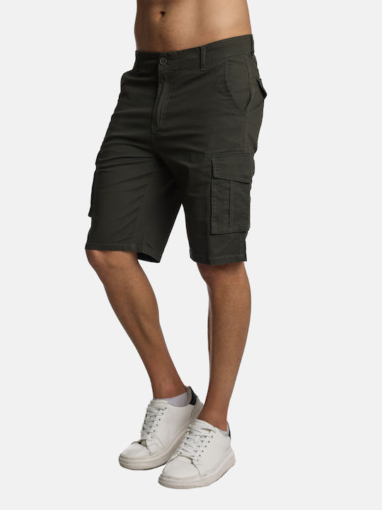 Paco & Co Herrenshorts Cargo Khaki