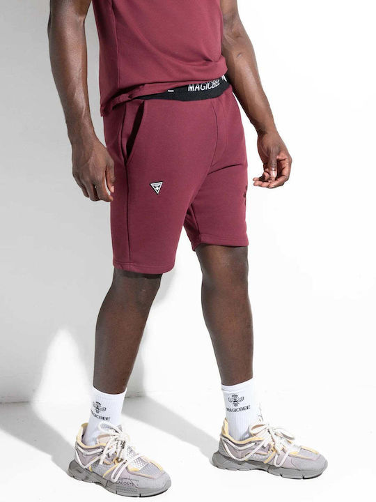 Magic Bee Herrenshorts Burgundy