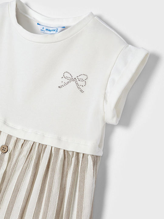 Children's Dress Short Sleeve Gray