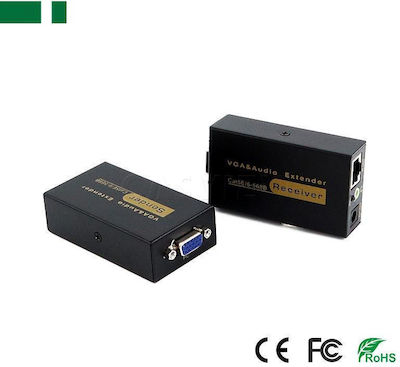 Anga PS-GA100-2 VGA/Audio Extender 100m