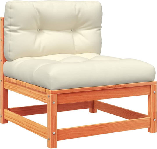 Garten- und Outdoor-Möbelsets 10 Stück Braune mit Kissen