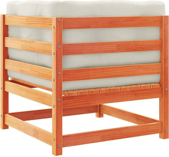 Garten- und Outdoor-Möbelsets 10 Stück Braune mit Kissen