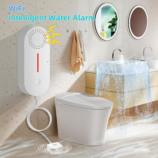 Tuya Wireless Battery Flood Detector Wi-Fi With Cable