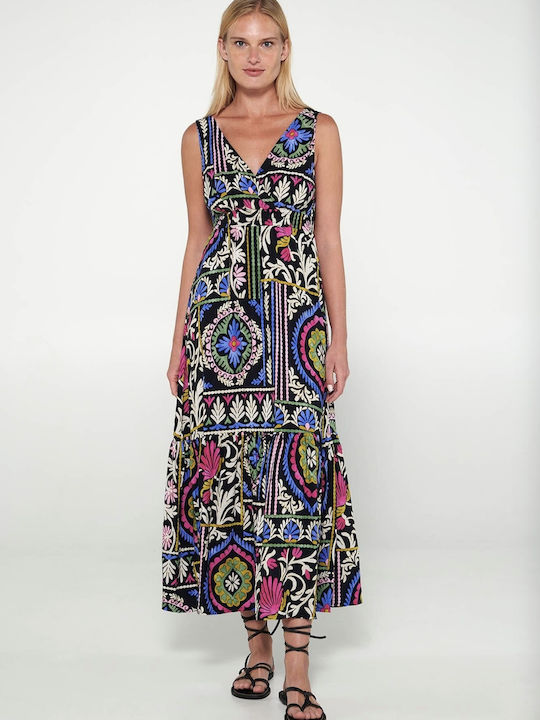 Rochii De Vară Pentru Femei Maxi Rochie Multicolor