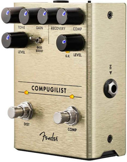 Fender Compugilist 0234551000 Πετάλι Effect Compressor Ηλεκτρικής Κιθάρας και Ηλεκτρικού Μπάσου