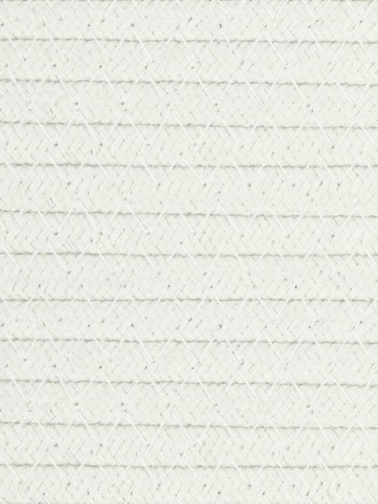 vidaXL Storage Basket Fabric Gray 28x28x28cm 2pcs