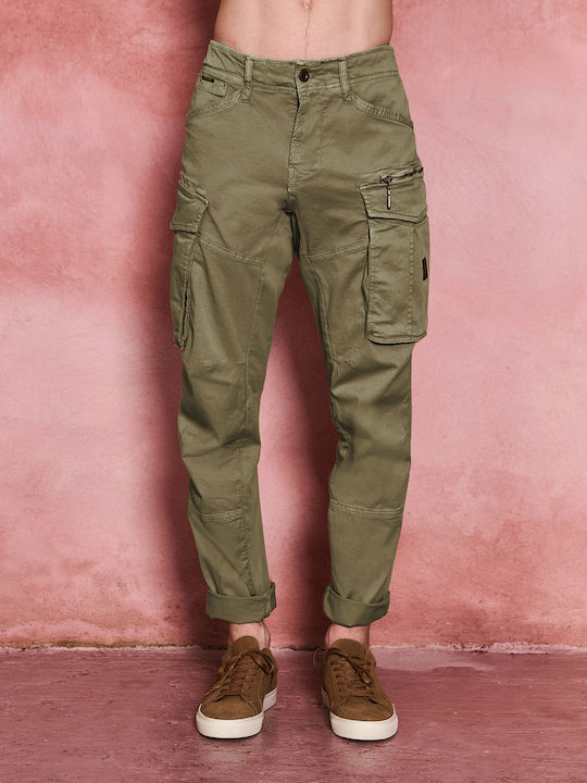 Staff Lucas Trousers Cargo Army Green