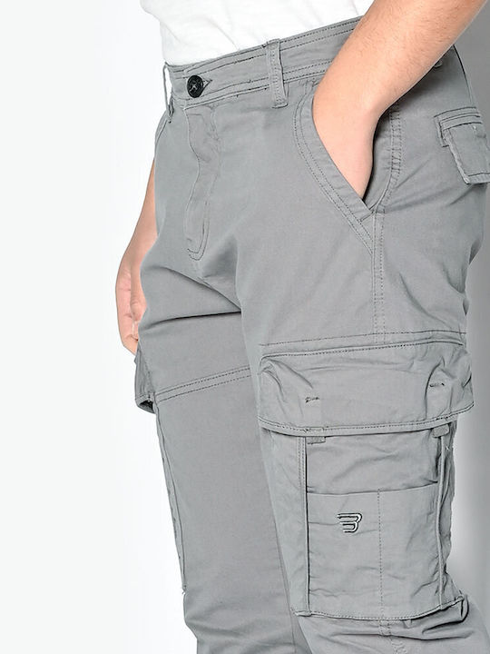 Trousers Cargo Elastic Grey