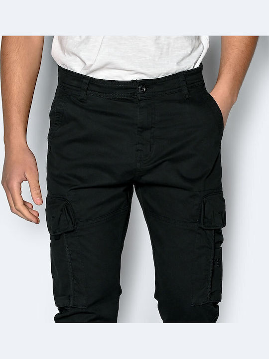 Παντελόνι Cargo Ελαστικό Black