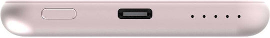 Verbatim Charge 'n' Go MagSafe Power Bank 5000mAh με Θύρα USB-C Power Delivery Ροζ