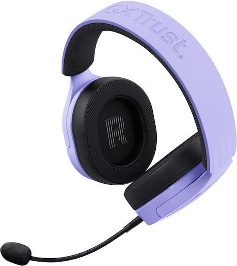 Trust GXT 491P Fayzo Über Ohr Gaming-Headset mit Verbindung 3,5mm Lila