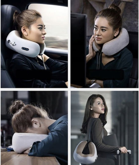Neck Pillow Massage Heating Zola 3 Functions Usb Charging Ideal Massage Travel
