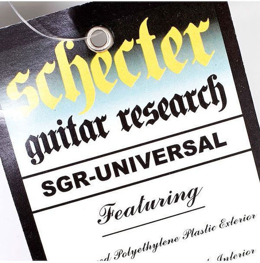 Schecter Βαλίτσα Ηλεκτρικής Κιθάρας με Επένδυση Μαύρη