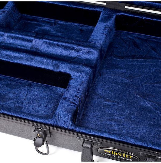 Schecter Βαλίτσα Ηλεκτρικής Κιθάρας με Επένδυση Μαύρη