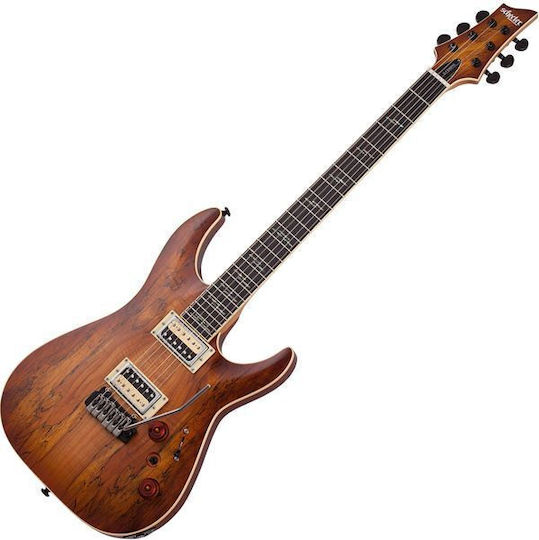 Schecter C-1 Ηλεκτρική Κιθάρα ST Style με HH Διάταξη Μαγνητών Satin Natural Vintage Burst