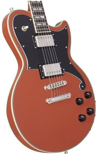 D'Angelico Deluxe Atlantic LE Ηλεκτρική Κιθάρα Single Cut με HH Διάταξη Μαγνητών Rust