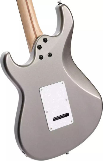 Cort G-250 Електрическа Китара Stratocaster с HSS Конфигурация на Пикапите Silver Metallic