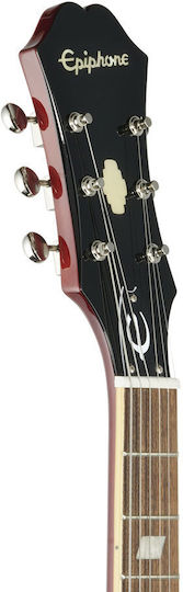 Epiphone Riviera Elektrische Gitarre ES mit HH Tonabnehmerkonfiguration Royal Tan
