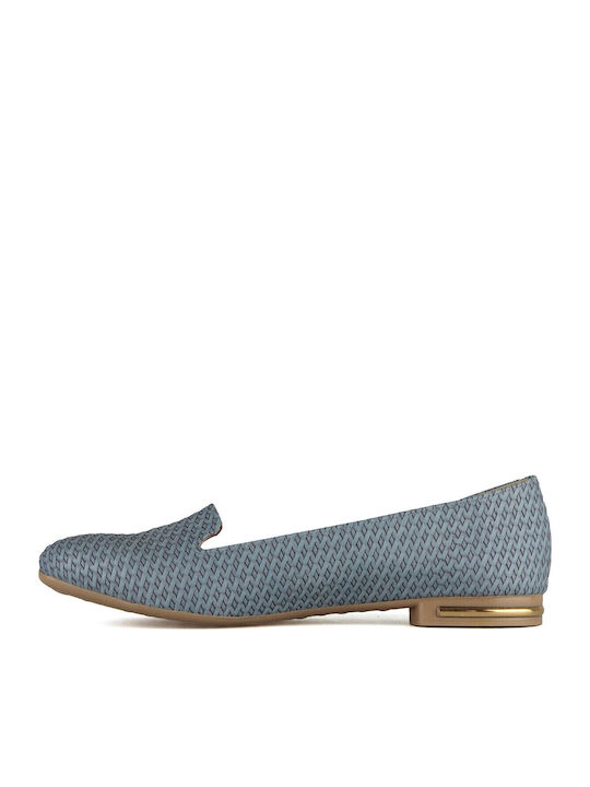 Damen Loafers in Blau Farbe