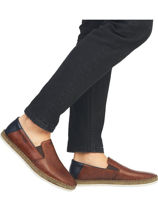 Leder Herren Freizeitschuhe Tabac Braun