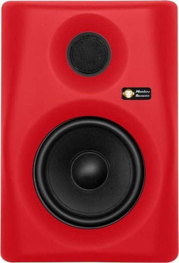 Monkey Banana Gibbon 5 Ηχείo Studio Monitor 5.25" 80W (Τεμάχιο) Κόκκινο