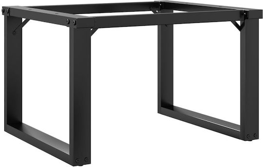 vidaXL Черен Мантеден Крак За Мебели Подходящ За Маса / Малка Маса 60x40x38см