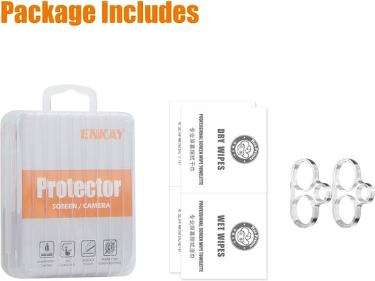 Hat-prince 9h Πίσω Protecție Cameră Tempered Glass Transparent pentru Xiaomi Redmi Note 13 Pro+ 5G