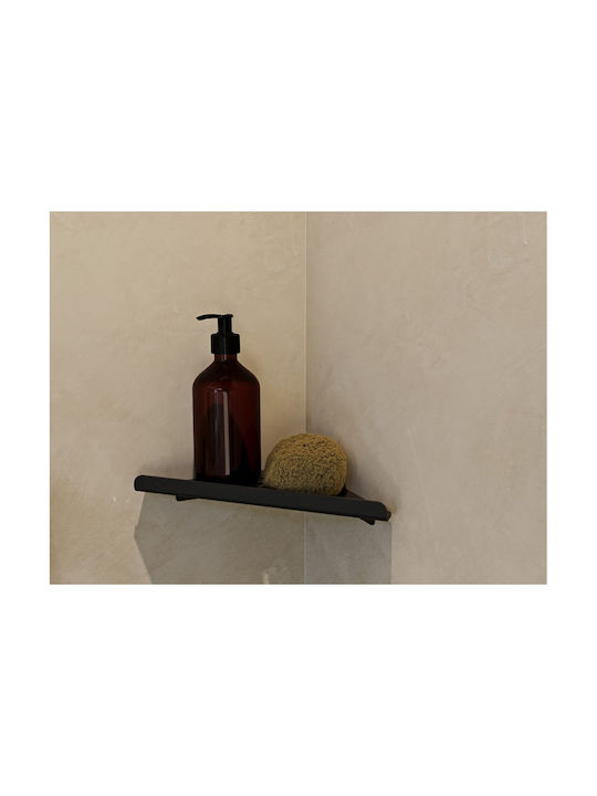 Verdi Wall-mounted Sponge Holder Metallic Black