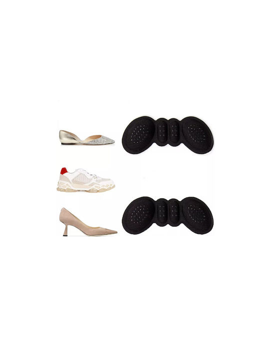 Set 2 Zola Shoe Pads Heel Cushions Universal Black
