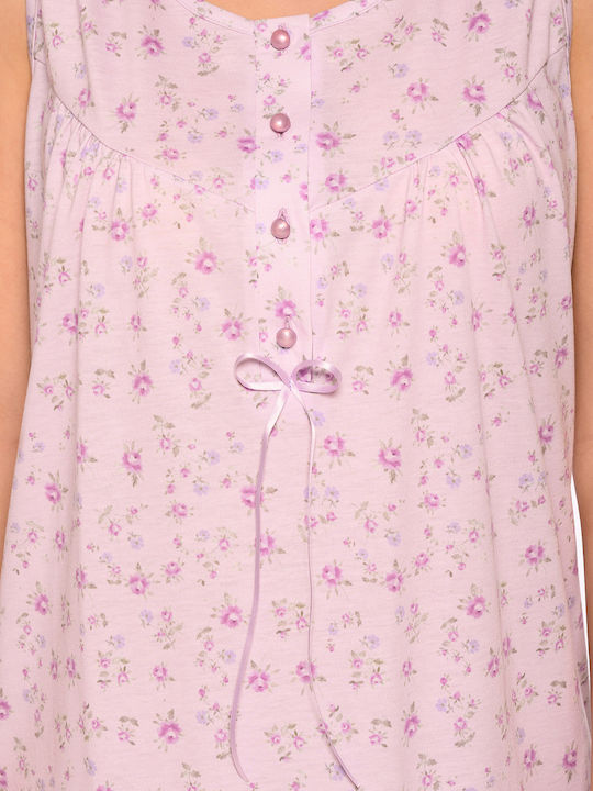 Clio Lingerie Nightgown for Breastfeeding Lila