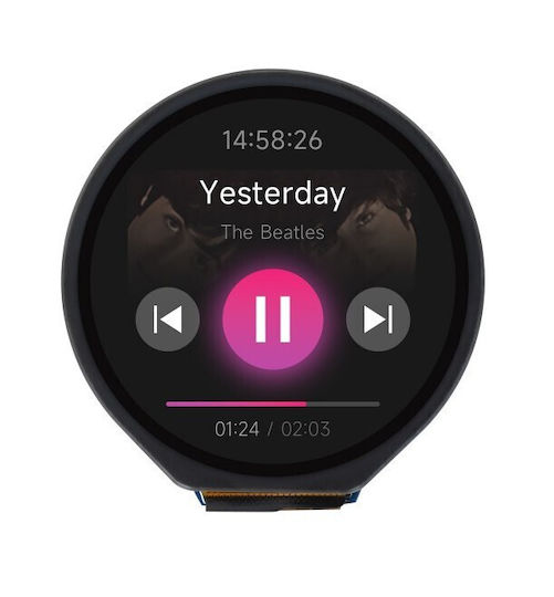 Waveshare Round 1.28" LCD Touch Screen