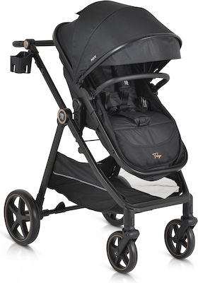 Moni Tokyo Adjustable 2 in 1 Baby Stroller Suitable for Newborn Black