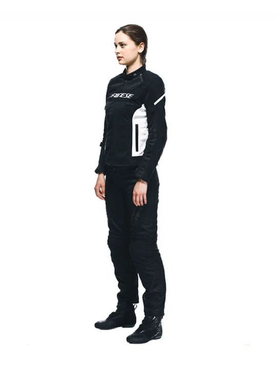 Dainese Drake 2 Super Air Tex Femei Pantaloni Motocicletă Negru