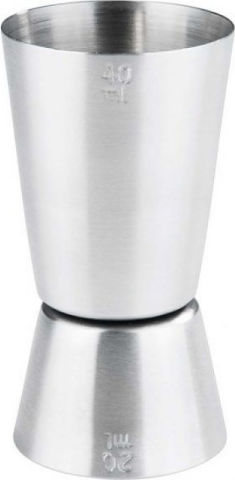 Stalgast Διπλή Μεζούρα Ποτών με Χωρητικότητα 20/40ml Inox 5902898719833