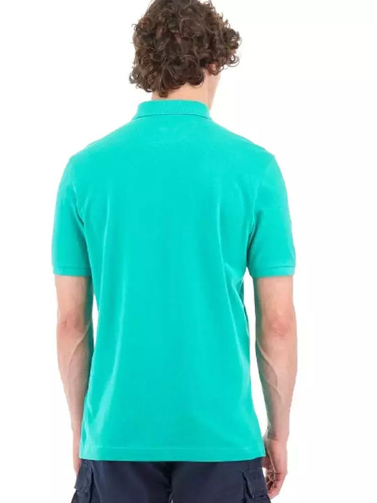 La Martina Men's Short Sleeve Blouse Polo Vivid Green