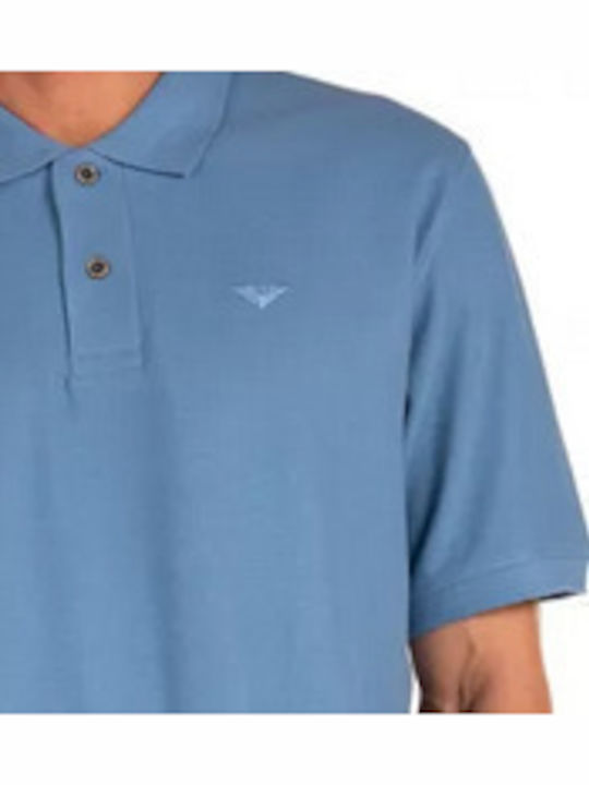 Polo Kurzarmbluse Rivera Blue