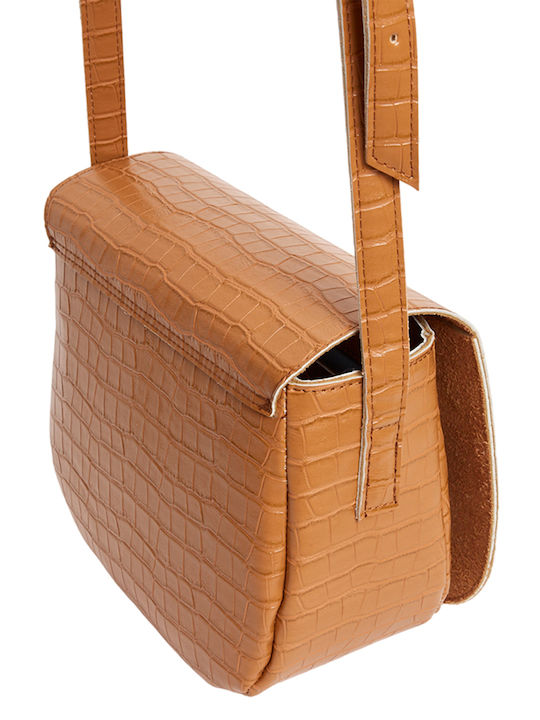 Croco Crossbody Xl Γυναικεία Τσάντα Χιαστί Ταμπά