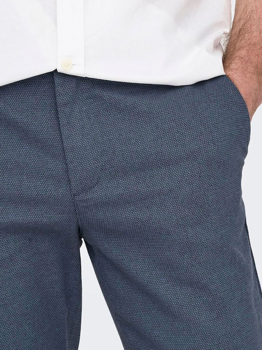 Only & Sons Pantaloni pentru bărbați cu Croială Slim Bering Sea