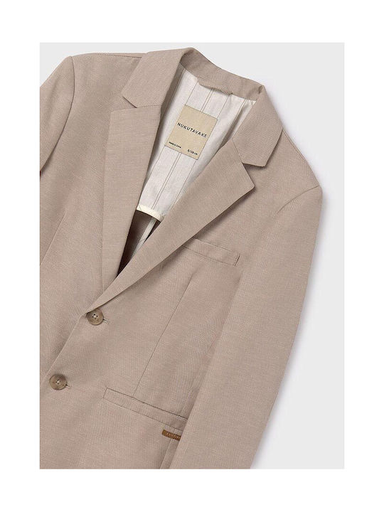 Mayoral Kids Blazer Coffee