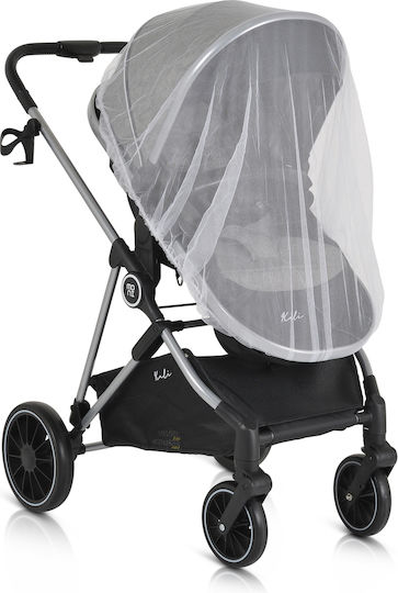 Moni Kali Adjustable 2 in 1 Baby Stroller Suitable for Newborn Grey