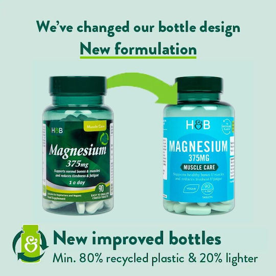 Holland & Barrett Magnesium 375мг 90 табове