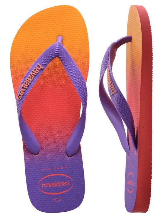 Top Fashion Women's Flip Flops Purple