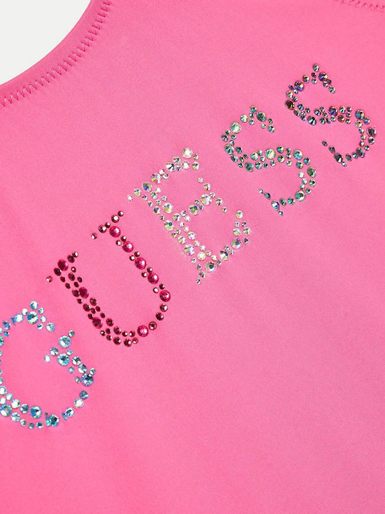 Guess Kids Swimwear One-Piece Fuchsia