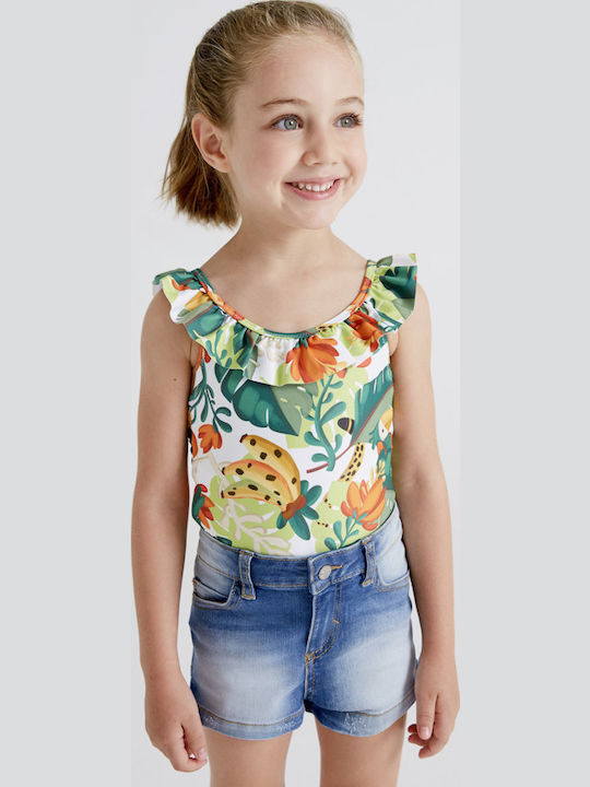 Mayoral Kids Swimwear One-Piece Yellow