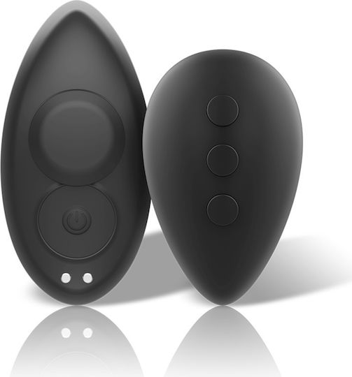 Schwarz & Silber Preston Wiederaufladbarer Silikon-Vibrator Pantie Schwarz