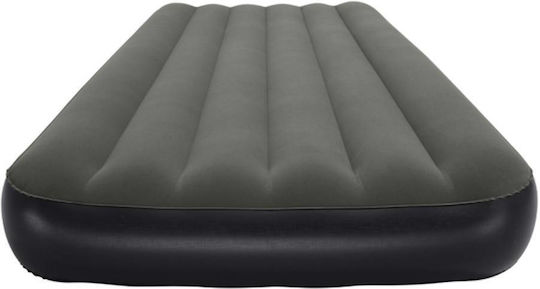 Bestway Aufblasbare Schlafmatratze Einzel mit Integrierter Pumpe 188x99x25εκ. Schwarz