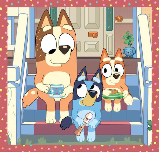449135 Clementoni Детски пъзел Супер Цвят Bluey 3x48 части